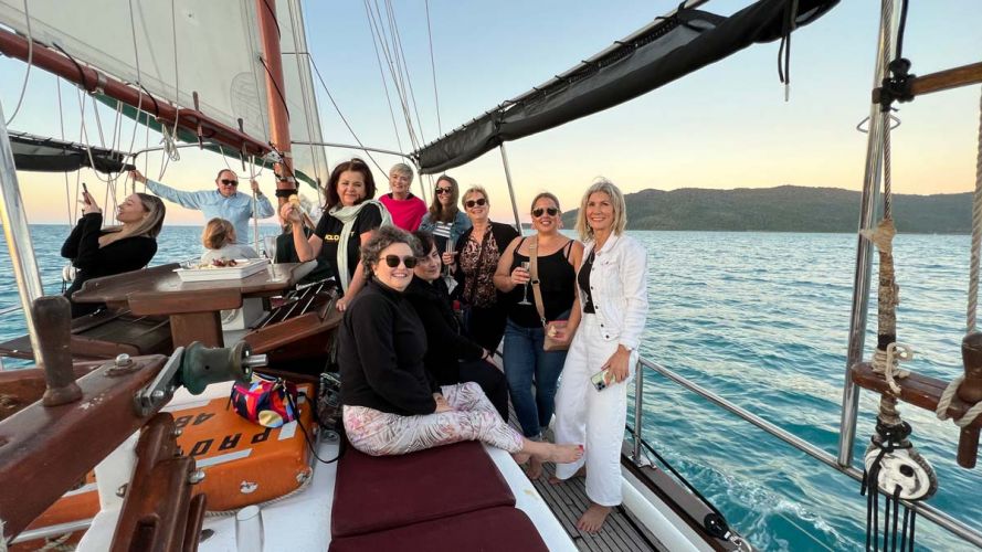 Sunset Cruise at the Personal Branding & Style Retreat