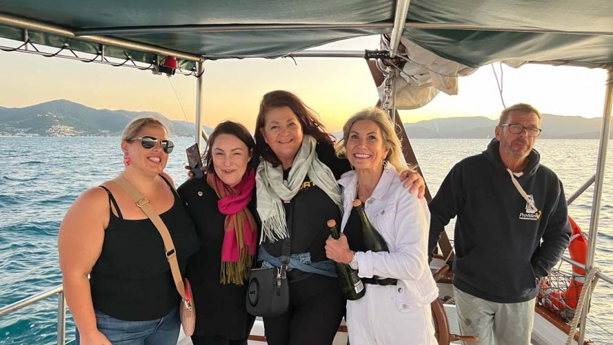 Personal Branding & Style Retreat Sunset Cruise at Airlie Beach
